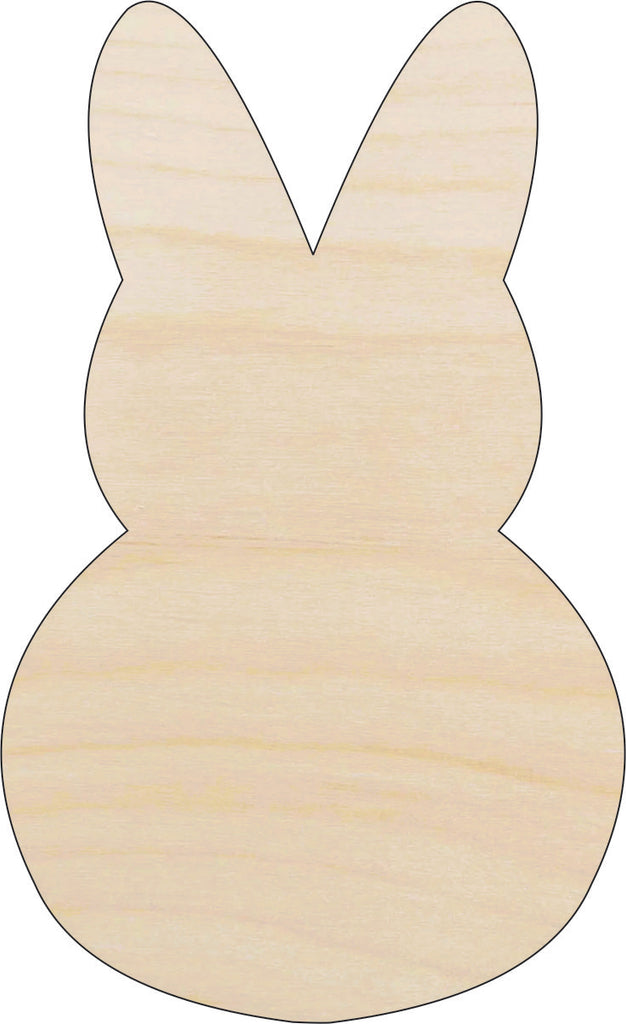 Bunny - Laser Cut Out Unfinished Wood Craft Shape BNY20