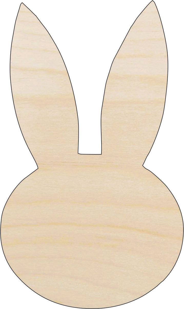 Bunny - Laser Cut Out Unfinished Wood Craft Shape BNY26 Bunny - Laser Cut Out Unfinished Wood Craft Shape BNY26