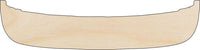 Canoe Wood Craft Shape - Laser Cut Baltic Birch Unfinished DIY Wood Art Supplies BOT21 - The Wood Shape Store