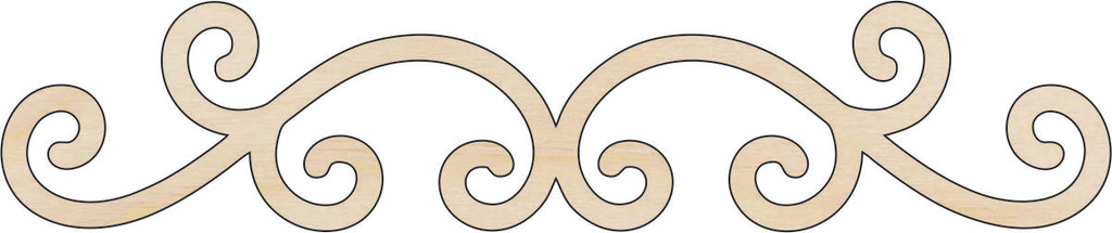 Bow - Laser Cut Out Unfinished Wood Craft Shape BOW11
