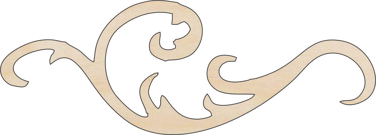 Bow Wood Craft Shape - Laser Cut Baltic Birch Unfinished DIY Wood Art Supplies BOW1 - The Wood Shape Store