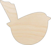 Bird Wood Craft Shape - Laser Cut Baltic Birch Unfinished DIY Wood Art Supplies BRD136 - The Wood Shape Store