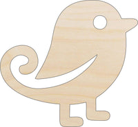 Bird Wood Craft Shape - Laser Cut Baltic Birch Unfinished DIY Wood Art Supplies BRD138 - The Wood Shape Store