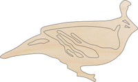 Quail Wood Craft Shape - Laser Cut Baltic Birch Unfinished DIY Wood Art Supplies BRD143 - The Wood Shape Store