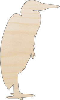 Crane Wood Craft Shape - Laser Cut Baltic Birch Unfinished DIY Wood Art Supplies BRD152 - The Wood Shape Store