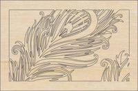 Feather Wood Craft Shape - Laser Cut Baltic Birch Unfinished DIY Wood Art Supplies BRD163 - The Wood Shape Store