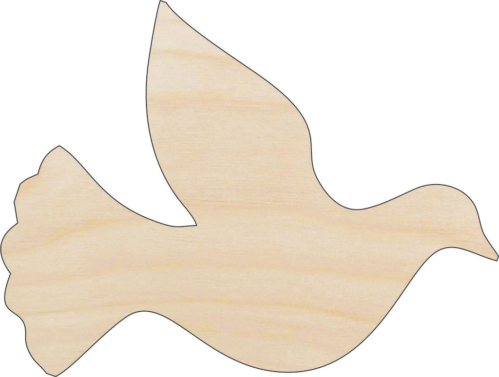 Bird Dove - Laser Cut Out Unfinished Wood Craft Shape BRD166