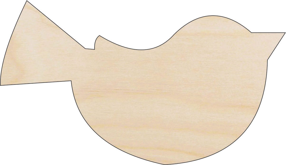 Bird Wood Craft Shape - Laser Cut Baltic Birch Unfinished DIY Wood Art Supplies BRD170 - The Wood Shape Store