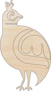 Quail Wood Craft Shape - Laser Cut Baltic Birch Unfinished DIY Wood Art Supplies BRD173 - The Wood Shape Store