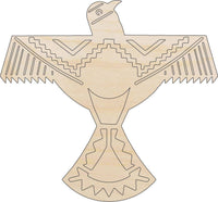 Eagle Wood Craft Shape - Laser Cut Baltic Birch Unfinished DIY Wood Art Supplies BRD174 - The Wood Shape Store