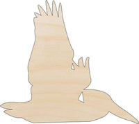Bird Wood Craft Shape - Laser Cut Baltic Birch Unfinished DIY Wood Art Supplies BRD177 - The Wood Shape Store