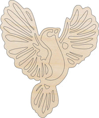 Bird Wood Craft Shape - Laser Cut Baltic Birch Unfinished DIY Wood Art Supplies BRD188 - The Wood Shape Store