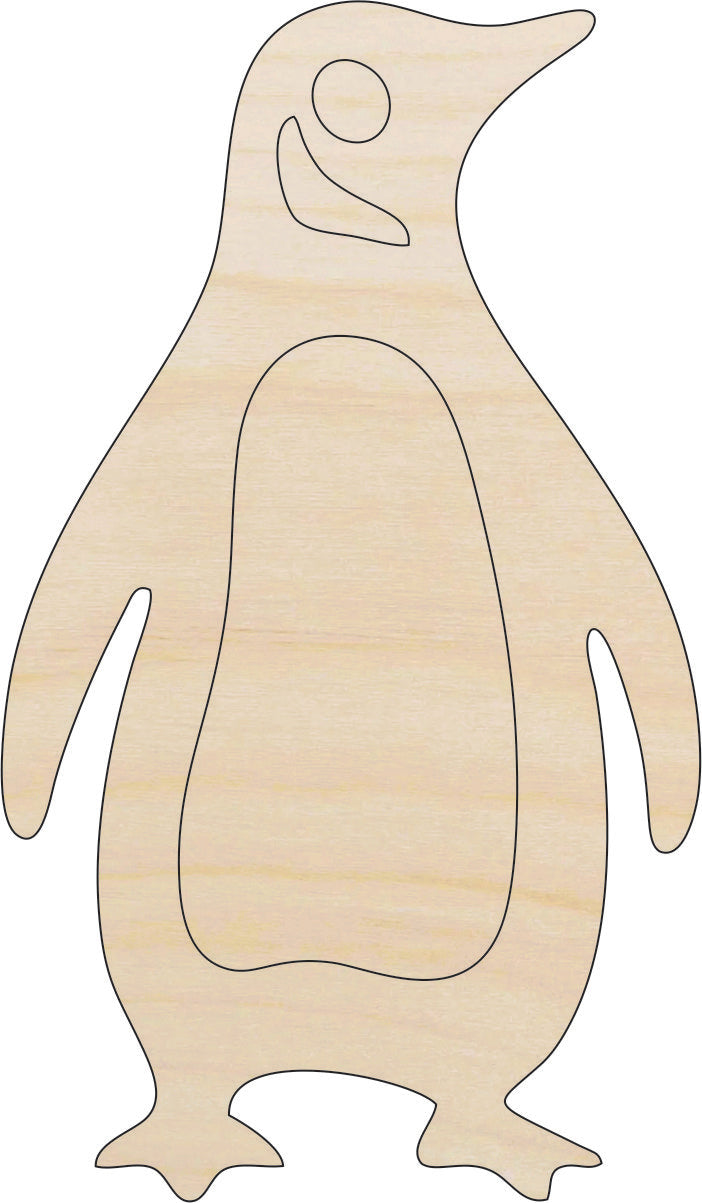 Scene Bird - Laser Cut Out Unfinished Wood Craft Shape BRD213