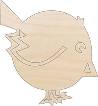 Bird Wood Craft Shape - Laser Cut Baltic Birch Unfinished DIY Wood Art Supplies BRD218 - The Wood Shape Store