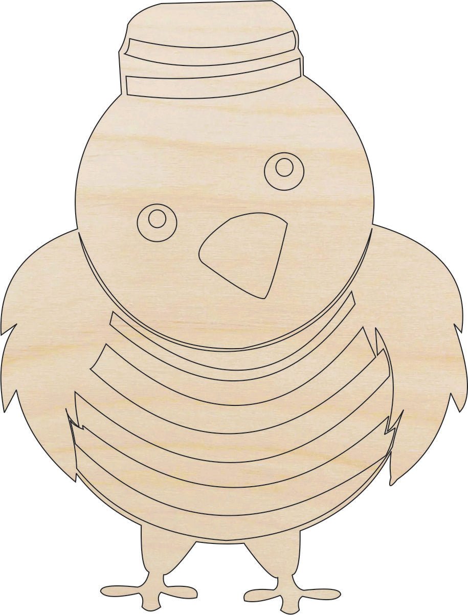 Bird Wood Craft Shape - Laser Cut Baltic Birch Unfinished DIY Wood Art Supplies BRD23 - The Wood Shape Store