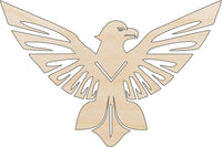 Eagle Wood Craft Shape - Laser Cut Baltic Birch Unfinished DIY Wood Art Supplies BRD33 - The Wood Shape Store