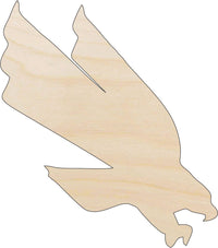 Eagle Wood Craft Shape - Laser Cut Baltic Birch Unfinished DIY Wood Art Supplies BRD71 - The Wood Shape Store