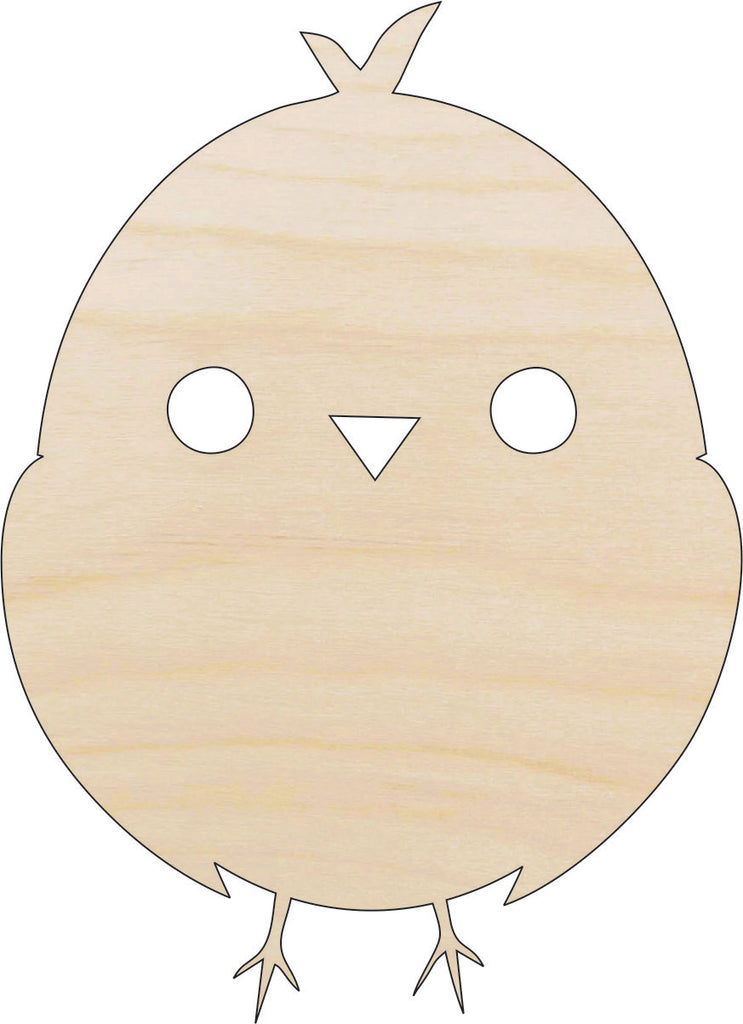 Bird Chick - Laser Cut Out Unfinished Wood Craft Shape BRD7