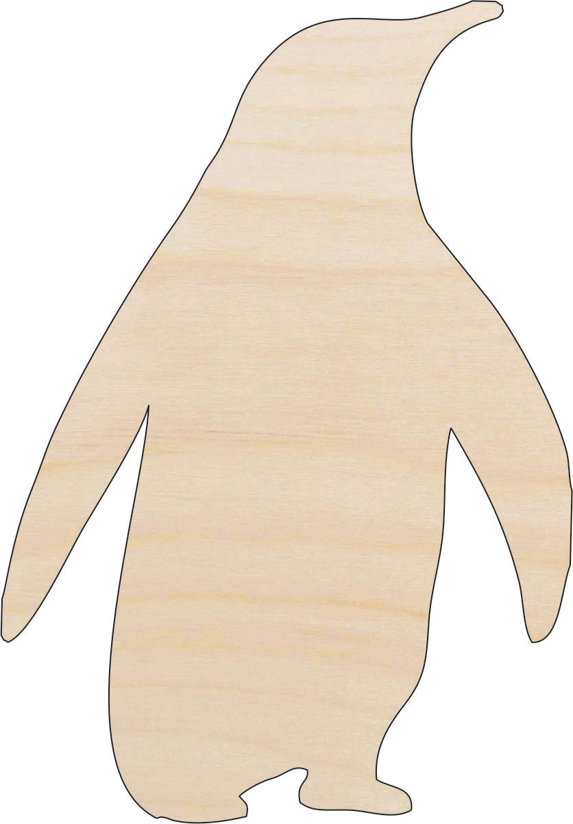 Bird Penguin - Laser Cut Out Unfinished Wood Craft Shape BRD89 Bird Penguin - Laser Cut Out Unfinished Wood Craft Shape BRD89