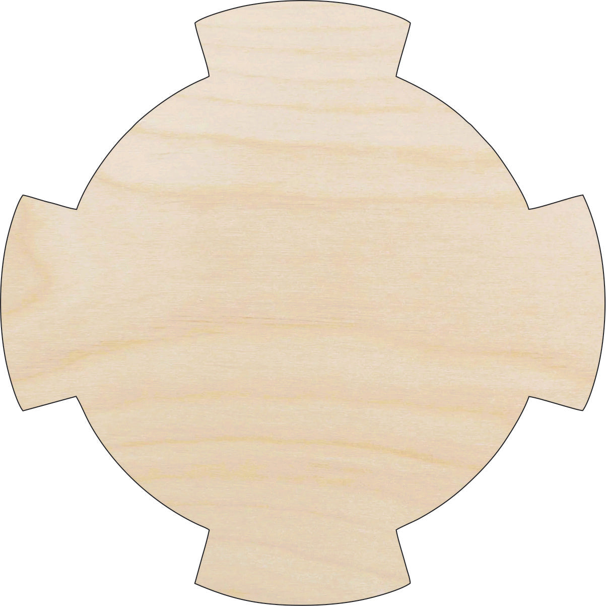 Cross - Laser Cut Out Unfinished Wood Craft Shape BSC23 Cross - Laser Cut Out Unfinished Wood Craft Shape BSC23