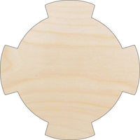 Cross Wood Craft Shape - Laser Cut Baltic Birch Unfinished DIY Wood Art Supplies BSC23 - The Wood Shape Store