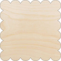 Plaque Wood Craft Shape - Laser Cut Baltic Birch Unfinished DIY Wood Art Supplies BSC31 - The Wood Shape Store