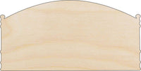 Plaque Wood Craft Shape - Laser Cut Baltic Birch Unfinished DIY Wood Art Supplies BSC35 - The Wood Shape Store