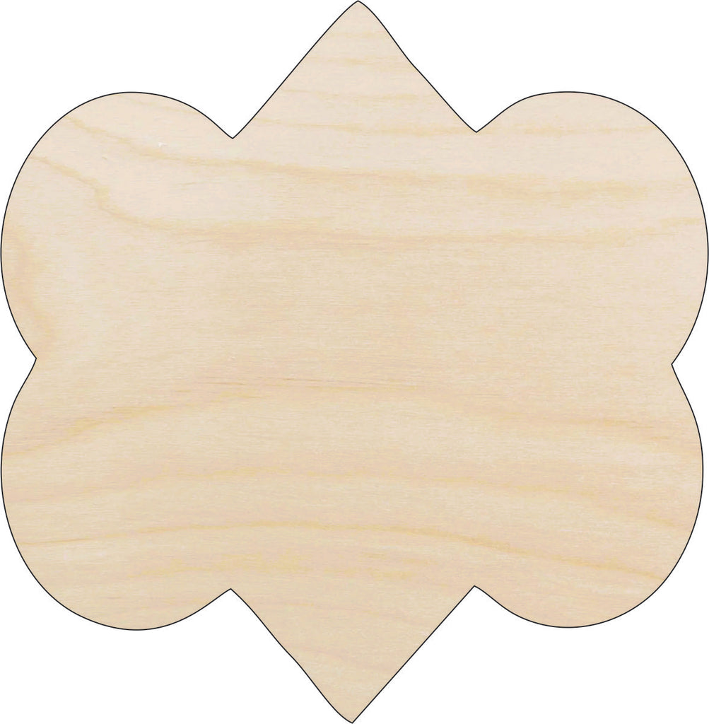 Plaque - Laser Cut Out Unfinished Wood Craft Shape BSC39