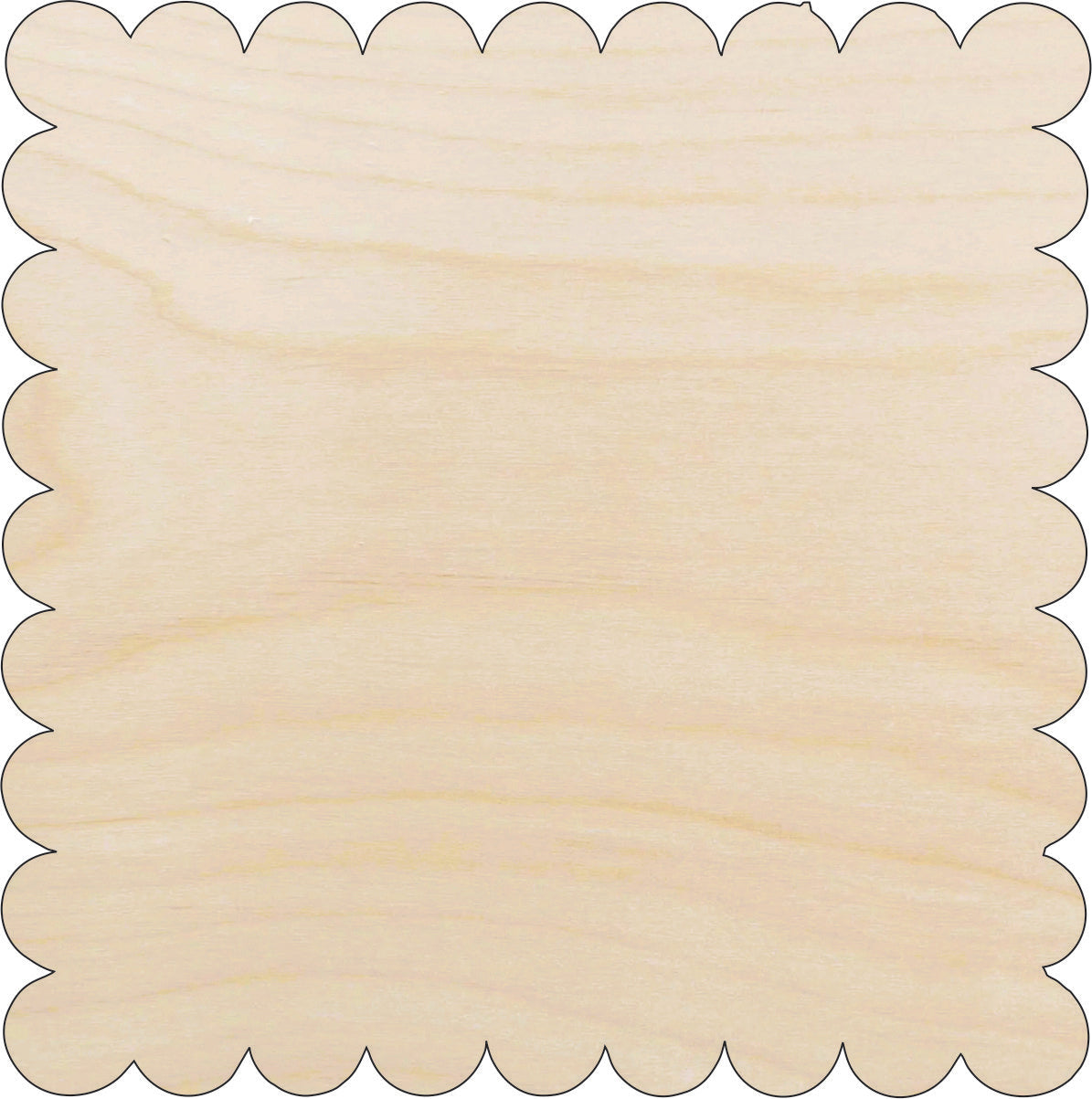 Plaque - Laser Cut Out Unfinished Wood Craft Shape BSC44 Plaque - Laser Cut Out Unfinished Wood Craft Shape BSC44