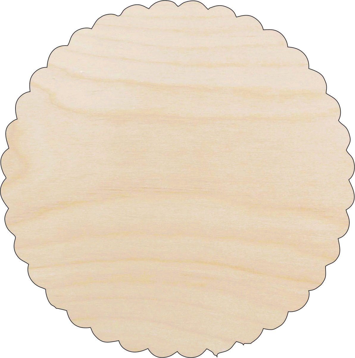 Plaque Wood Craft Shape - Laser Cut Baltic Birch Unfinished DIY Wood Art Supplies BSC46 - The Wood Shape Store
