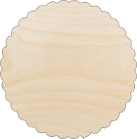 Plaque Wood Craft Shape - Laser Cut Baltic Birch Unfinished DIY Wood Art Supplies BSC46 - The Wood Shape Store