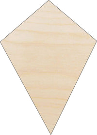 Kite Wood Craft Shape - Laser Cut Baltic Birch Unfinished DIY Wood Art Supplies BSC4 - The Wood Shape Store