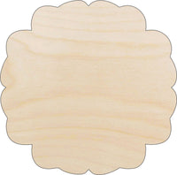 Plaque Wood Craft Shape - Laser Cut Baltic Birch Unfinished DIY Wood Art Supplies BSC52 - The Wood Shape Store