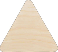Triangle Wood Craft Shape - Laser Cut Baltic Birch Unfinished DIY Wood Art Supplies BSC6 - The Wood Shape Store