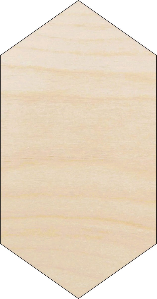 Diamond Wood Craft Shape - Laser Cut Baltic Birch Unfinished DIY Wood Art Supplies BSC7 - The Wood Shape Store