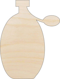 Perfume Bottle Wood Craft Shape - Laser Cut Baltic Birch Unfinished DIY Wood Art Supplies BTY27 - The Wood Shape Store