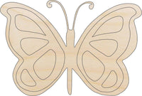 Butterfly Wood Craft Shape - Laser Cut Baltic Birch Unfinished DIY Wood Art Supplies BUG14 - The Wood Shape Store