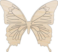 Butterfly Wood Craft Shape - Laser Cut Baltic Birch Unfinished DIY Wood Art Supplies BUG15 - The Wood Shape Store