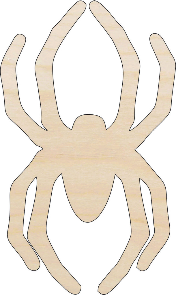Spider - Laser Cut Out Unfinished Wood Craft Shape BUG1