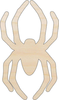 Spider Wood Craft Shape - Laser Cut Baltic Birch Unfinished DIY Wood Art Supplies BUG1 - The Wood Shape Store