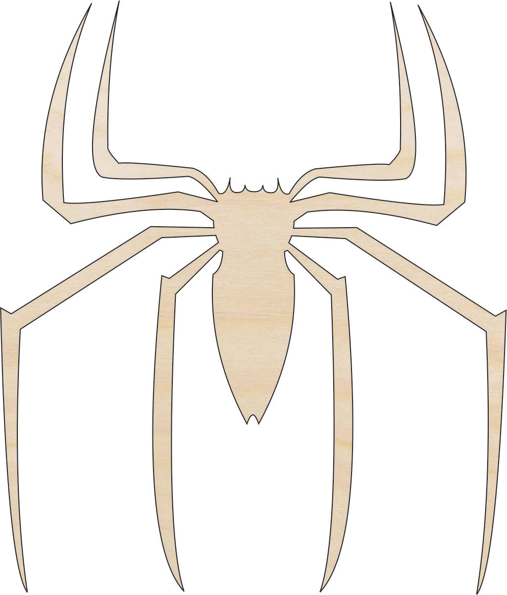Spider - Laser Cut Out Unfinished Wood Craft Shape BUG24 Spider - Laser Cut Out Unfinished Wood Craft Shape BUG24