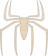 Spider Wood Craft Shape - Laser Cut Baltic Birch Unfinished DIY Wood Art Supplies BUG24 - The Wood Shape Store