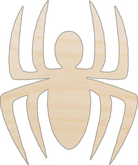 Spider Wood Craft Shape - Laser Cut Baltic Birch Unfinished DIY Wood Art Supplies BUG31 - The Wood Shape Store