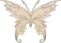 Butterfly Wood Craft Shape - Laser Cut Baltic Birch Unfinished DIY Wood Art Supplies BUG33 - The Wood Shape Store