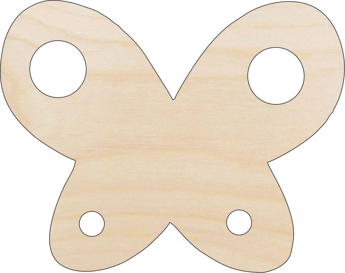 Butterfly Wood Craft Shape - Laser Cut Baltic Birch Unfinished DIY Wood Art Supplies BUG40 - The Wood Shape Store