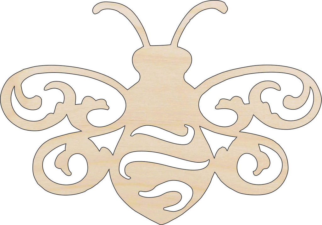 Bumblebee - Laser Cut Out Unfinished Wood Craft Shape BUG45