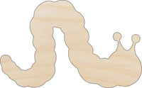Caterpillar Wood Craft Shape - Laser Cut Baltic Birch Unfinished DIY Wood Art Supplies BUG52 - The Wood Shape Store