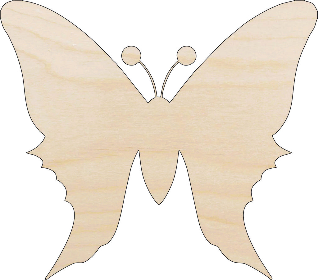 Butterfly - Laser Cut Out Unfinished Wood Craft Shape BUG64