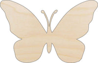 Butterfly Wood Craft Shape - Laser Cut Baltic Birch Unfinished DIY Wood Art Supplies BUG73 - The Wood Shape Store