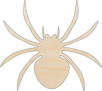 Spider Wood Craft Shape - Laser Cut Baltic Birch Unfinished DIY Wood Art Supplies BUG77 - The Wood Shape Store